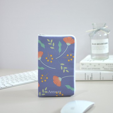 防震手機收納包 - 繽紛(莫蘭迪粉紫底)