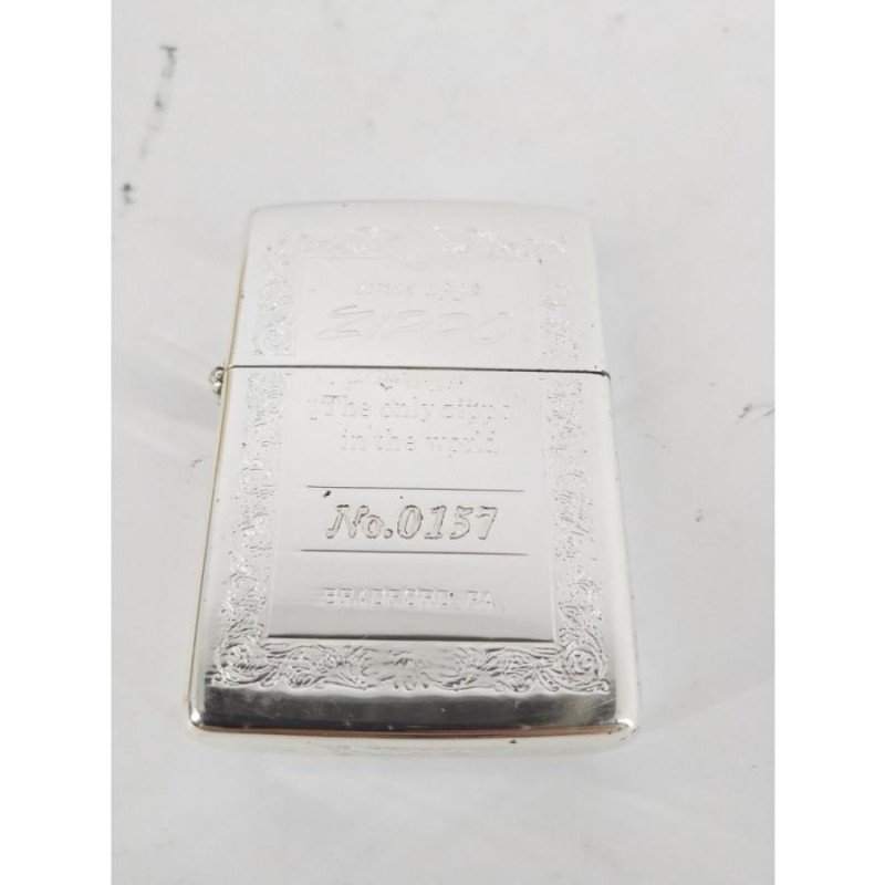 zippo limited edition 限定1000個 SILVER USA-