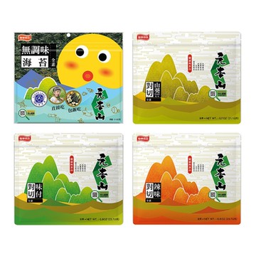 元本山 對切海苔(無調味/山葵(哇沙米)/味付/辣味-口味任選)