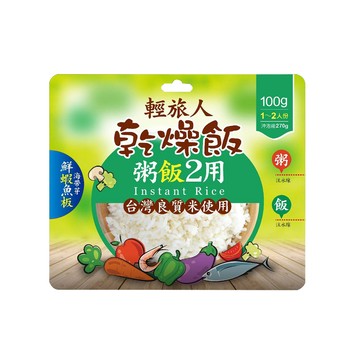 輕旅人 乾燥飯-海帶鮮蝦魚板風味(100g)