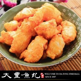【大豐魚丸】火鍋料鍋物炸物專家-炸花枝-600g(大份)