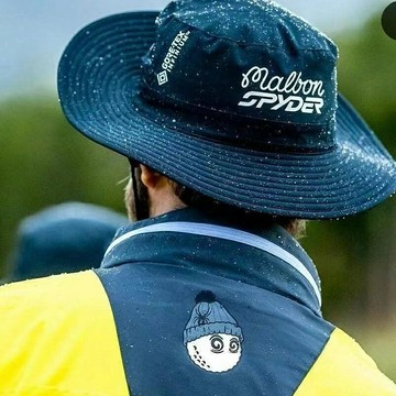 【韓國新品】MALBON高爾夫球帽golf男士圓頂遮陽帽大帽簷防水漁夫帽子
