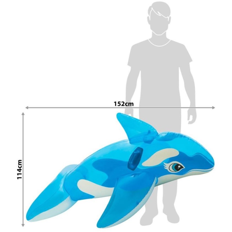 (未使用･未開封品)　INTEX(インテックス) リルホエールライドオン 152×114cm 58523 [日本正規品] lok26k6 Amazon | INTEX(インテックス) リルホエールライドオン 152