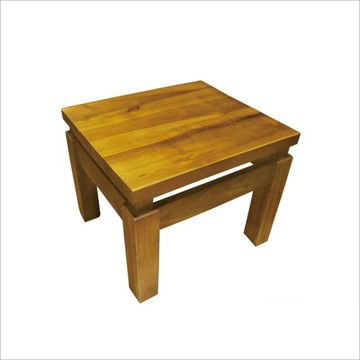 吉迪市柚木家具 【吉迪市100%全柚木家具】全柚木簡約造型小方板凳/椅凳 KLH-02A