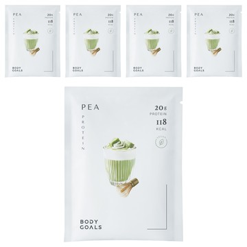BODY GOALS 多效豌豆蛋白飲 靜岡抹茶  31g  5個