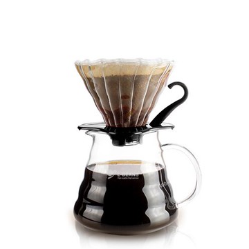 玻璃滴濾壺+云朵分享壺+濾紙 手沖咖啡壺家用咖啡壺 送濾紙