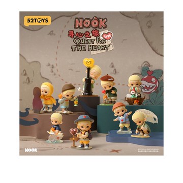 52TOYS NOOK尋心之旅盲盒手辦公仔盒玩 (單入隨機出貨)