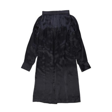 alexanderwang 黑色真絲平角褲