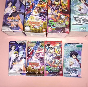 限時免運BANDAI萬代 對戰卡 原袋未拆封 1: 火影忍者疾風傳 第五彈 再會寫輪眼編 ：45/袋 2:   55