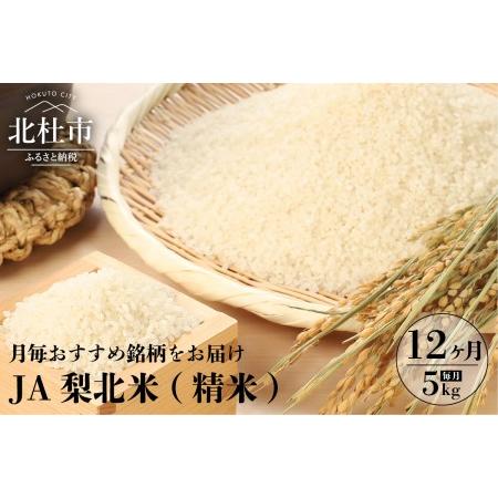 ふるさと納税 JA梨北米（精米）　５ｋｇ 山梨県北杜市