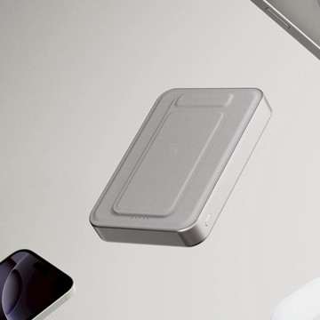 Allite LITE 超薄充 10000 mAh Qi2 磁吸支架行動電源（ 產品標示 Wh，可帶上飛機 ）