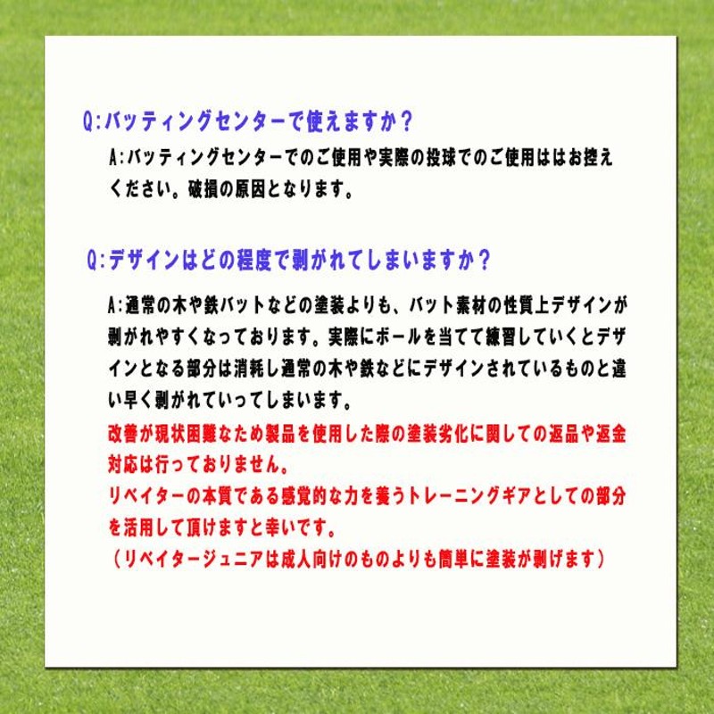 LIBEIGHTER リベイター トレーニングバット しなるバット トップ