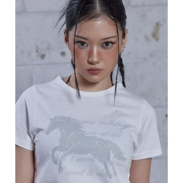 DAUSPICE DUC GA 短版短袖T恤 GA Semi-Crop Short-Sleeve T-Shirt 2色