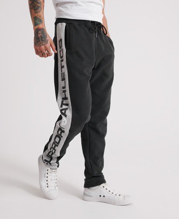 Superdry Men's Men's Trophy Joggers Black / Washed Black - Size: XS