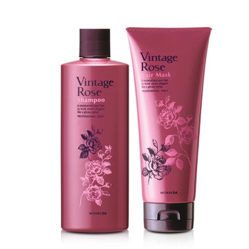 【Jollyard 潔麗雅】 Vintage Rose 古典玫瑰魅麗洗潤髮組 (洗髮露 300ml +潤護髮霜210g)