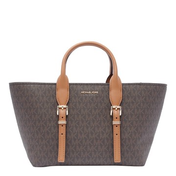 Michael Kors Shopping Bag In Brown