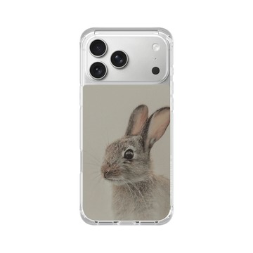 iPhone 17 Pro Max ClearX (MagSafe 兼容) 晶透白 - Alexis Rateau - 穴兔