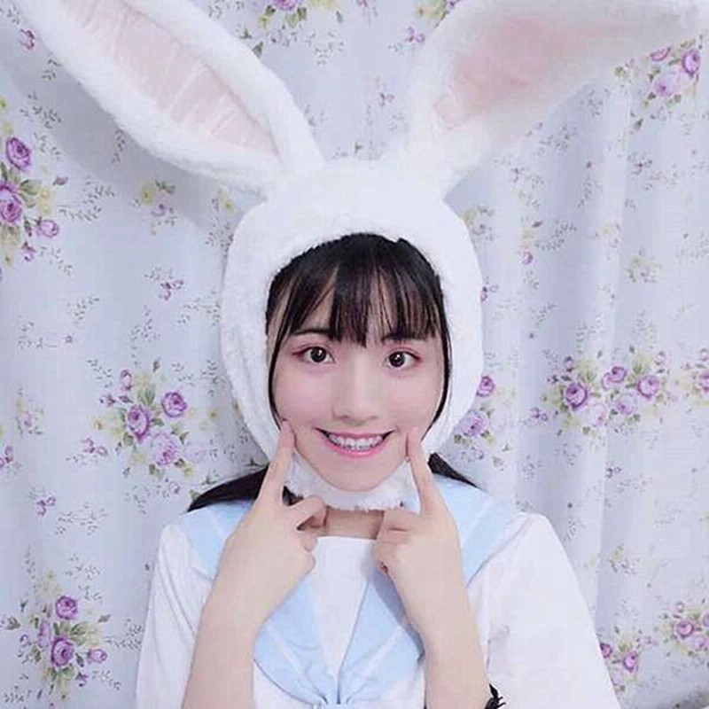 ジャケット ふわふわ もこもこ ウサギ耳 うさぎ帽子 楽天市場】 ウサギ耳 冬 うさ耳 耳付き ニット帽子 レディース