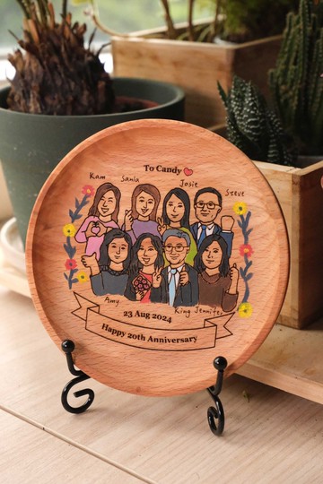 客製化物語小木碟-好朋友訂製版(同款多隻有特別折扣)