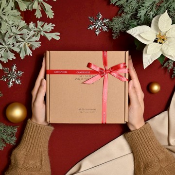 心想事成順心禮【小草作】暖薑黑糖鍋煮香料奶茶禮盒 (附禮袋與心意小卡)