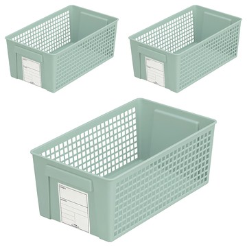 inomata 標記整理籃4671 桌面收納籃 辦公室收納  1組