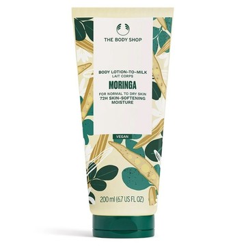 THE BODY SHOP 美體小舖 台灣公司貨 辣木籽更新身體潤膚乳  1個  200ml
