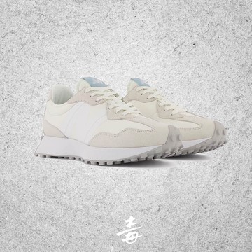【毒】NEW BALANCE NB 327 女鞋 休閒 復古 拼接麂皮 海鹽奶茶 WS327BV-B【領券折222｜Cube卡+APP下單最高10%回饋】
