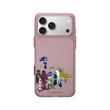 iPhone 17 Pro Max Clear (相機按鈕) 晶醺玫 - 瑞克和莫蒂 Rick and Morty - 正義使者