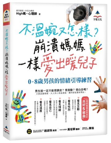 不溫婉又怎樣？崩潰媽媽一樣愛出暖兒子：0-8歲男孩的情緒引導練習[二手書_全新]