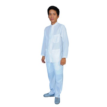 現貨供應 弘喧 靈修衣 宮廟 禪修服 進香 竹紗布 排汗布 宮廟服 中國風 唐人裝 禪服 修行 居士服 禪風 禪道院