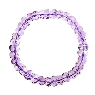 【正佳珠寶】紫水晶 頂級超透體自然型 24g 紫水晶手珠