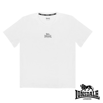 LONSDALE 英國小獅潮流LOGO短袖T恤+運動後背束口袋-贈KANGOL護手霜(30ml)(隨機口味搭贈)【限時搶好康】