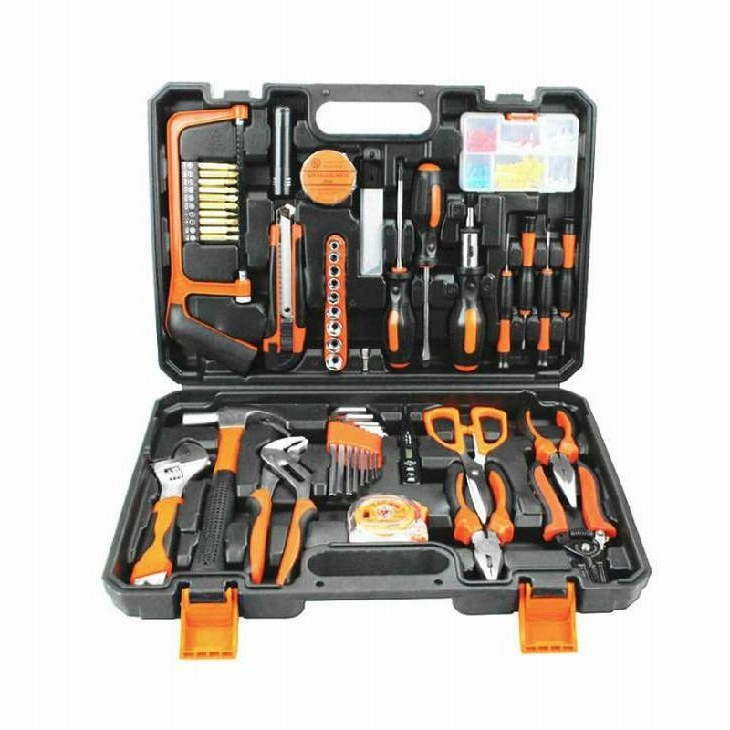 工具 セット 103点 工具箱 収納ケース ツールボックス 家庭用 Diy 事務用 作業道具 日曜大工 通販 Lineポイント最大0 5 Get Lineショッピング