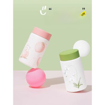 迪樂貝爾迷你保溫杯 316不銹鋼悶燒壺男女生便攜小巧早餐杯燜燒杯