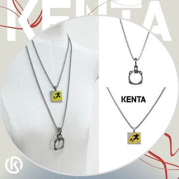 🌾健太選物🌾交閃圓弧項鍊 鈦鋼項鍊 經典項鍊 中性項鍊 質感飾品 中性首飾 配戴 潮流飾品