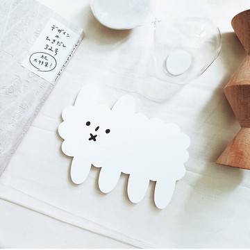 普通狗狗雲 / 大大厚厚割型卡片