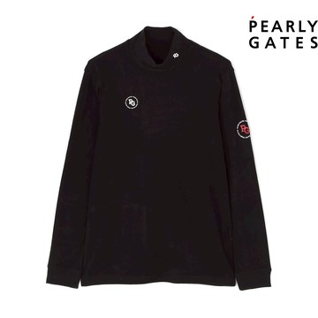 【ṔEARLY GATES】男款藏青色保暖舒適修身剪裁長袖立領衫 JGW26015