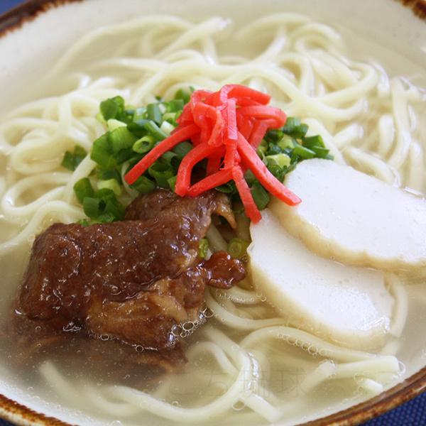 八重山そば 180g×30袋　 サン食品 沖縄そば 麺のみ ゆで L麺 冷蔵