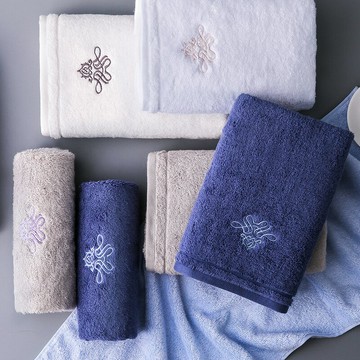 酒店大毛巾純棉洗臉家用成人男女全棉吸水洗臉巾柔軟多色面巾3條