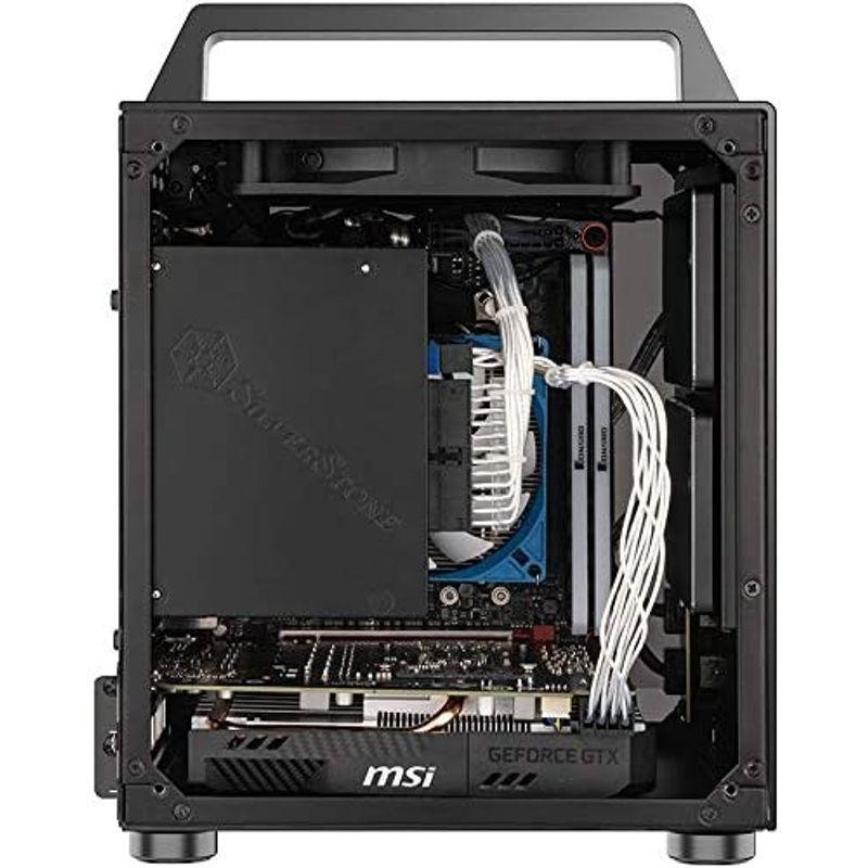 JONSBO 側面ガラスパネルのアルミニウムMini-ITX PCケース T8-BLACK