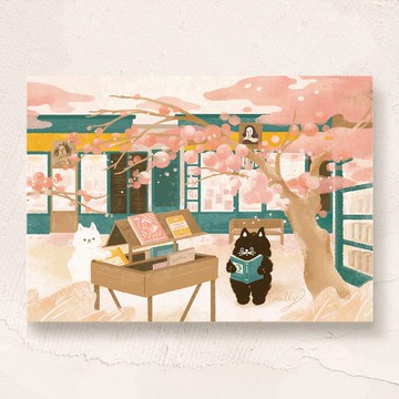 postcard- 莎士比亞書店