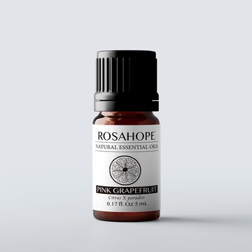 瑰荷希【粉紅葡萄柚精油】純天然萃自義大利  快樂香氣 舒壓 護髮