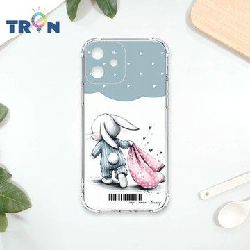 TRON IPhone 11 小動物的小被被 兔貓 四角防摔載具殼 軟殼 手機殼
