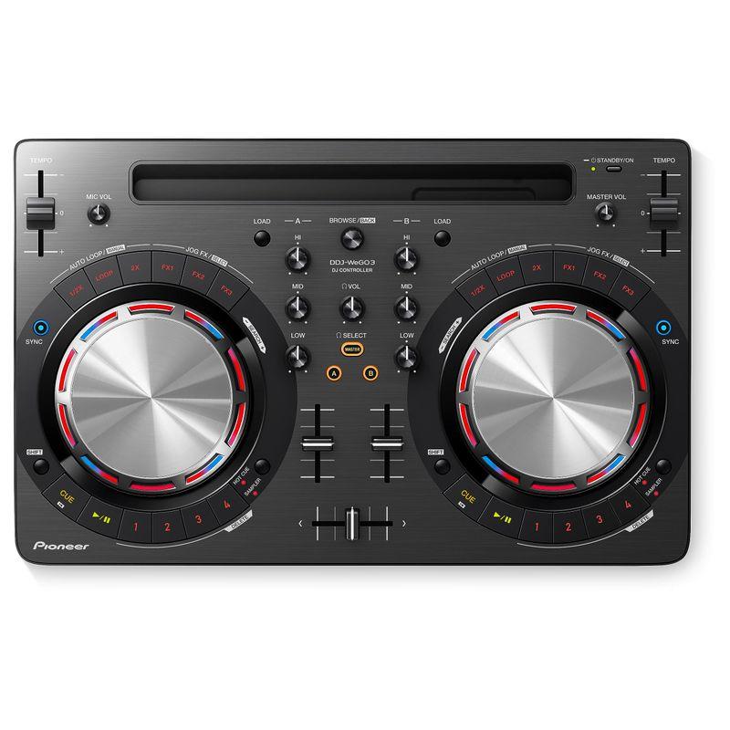 Pioneer パイオニア DJコントローラー iOS対応 DDJ-WEGO3-K ブラック DDJWEGO3K