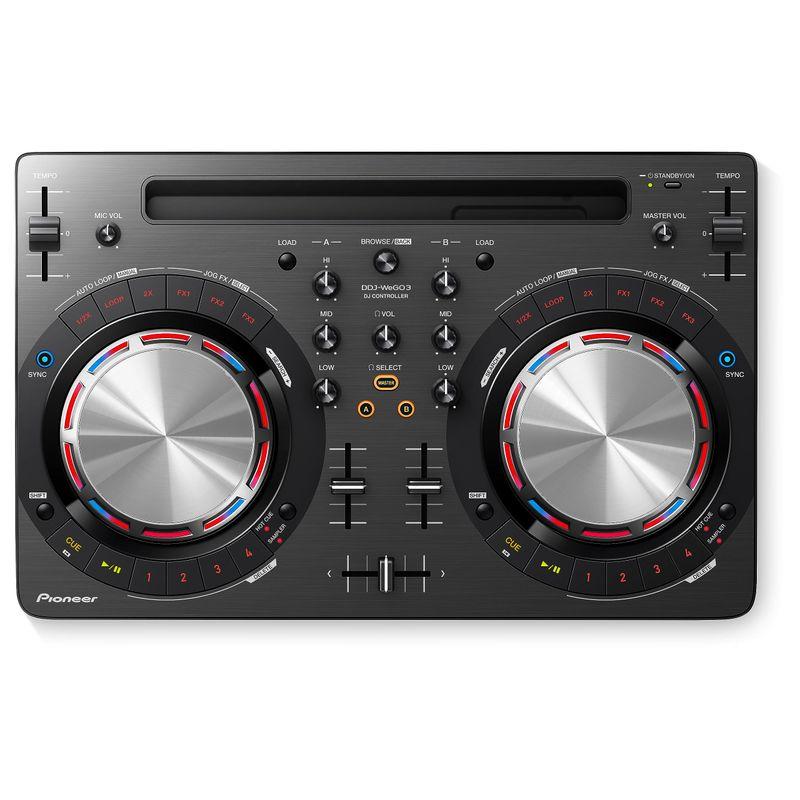 Pioneer パイオニア DJコントローラー iOS対応 DDJ-WEGO3-K ブラック