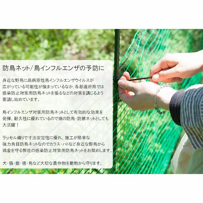 アニマルネット 網 防獣ネット 防鳥ネット 農業用ネット 害獣
