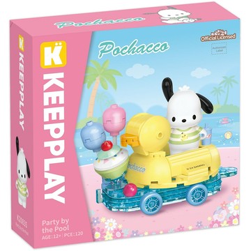 Keepplay積木 三麗鷗 花車遊行系列 帕恰狗