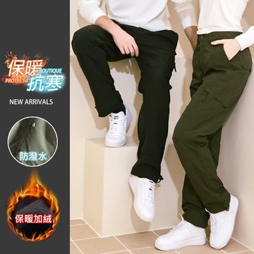 【KD】防風防水加絨衝鋒工裝褲(防風/防雨/雪褲/登山褲/KDFP-B838)