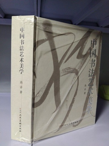 正版 中國書法藝術美學 高譯編著 書法藝術理論作品 天津人民