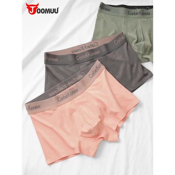 男士內褲純棉全棉襠抗菌2025新款莫代爾冰絲四角男生平角短褲大碼